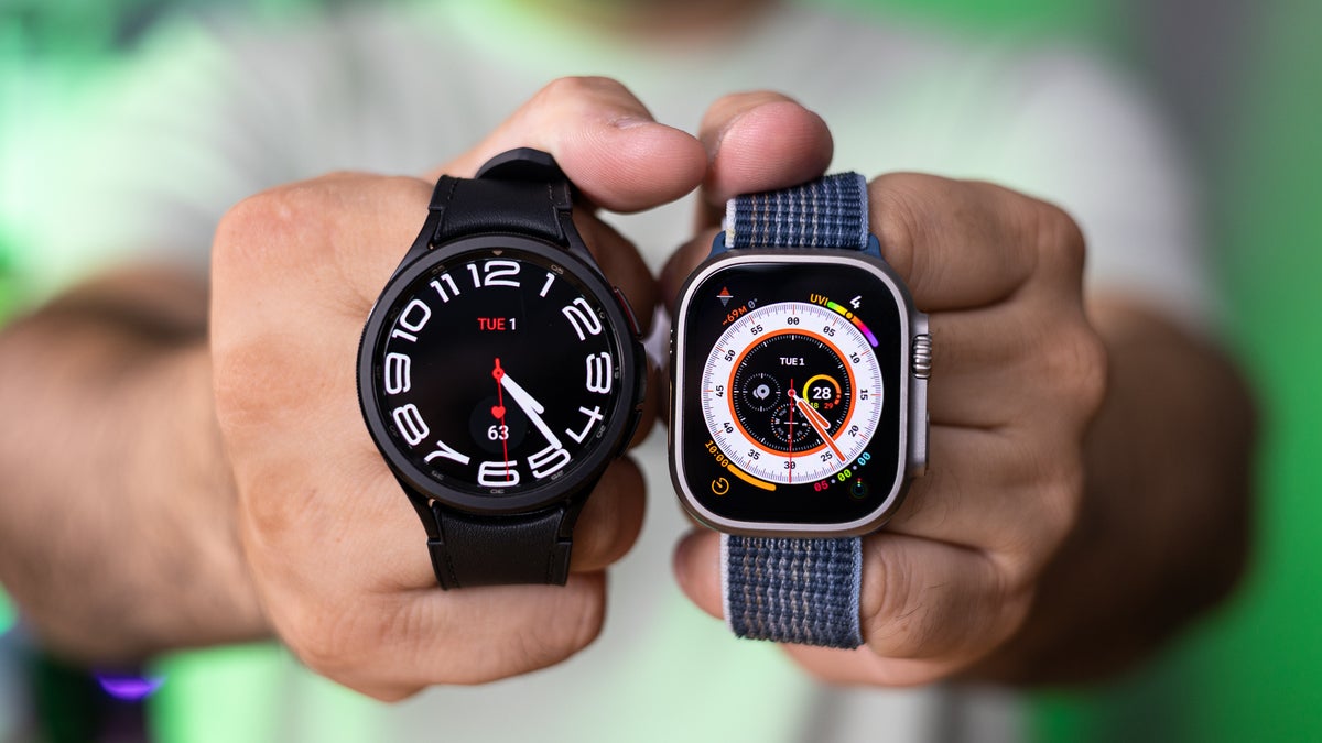 Samsung Galaxy Watch 6 Classic vs Apple Watch Ultra Best of both