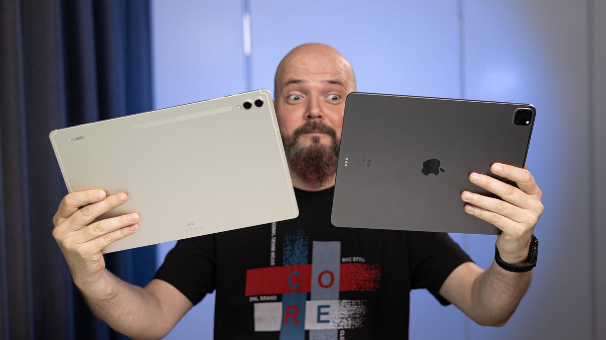 Samsung Galaxy Tab S9 Ultra Vs Apple Ipad Pro 12.9: What'S The Better  Laptop Replacer? - Phonearena