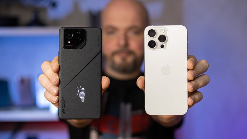 ROG Phone 8 Pro vs iPhone 15 Pro Max