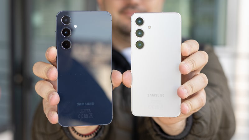 Samsung Galaxy A55 vs Galaxy S24: Formulaic mid-ranger meets a proper flagship