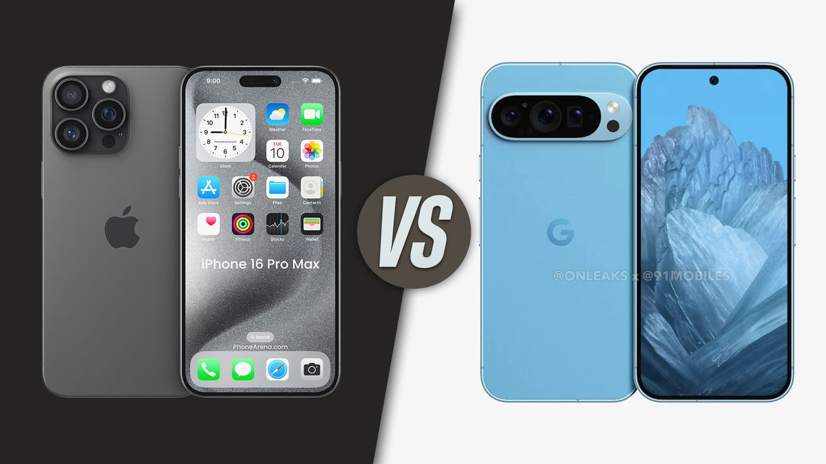 iPhone 16 Pro Max vs Google Pixel 9 Pro XL: Expected differences