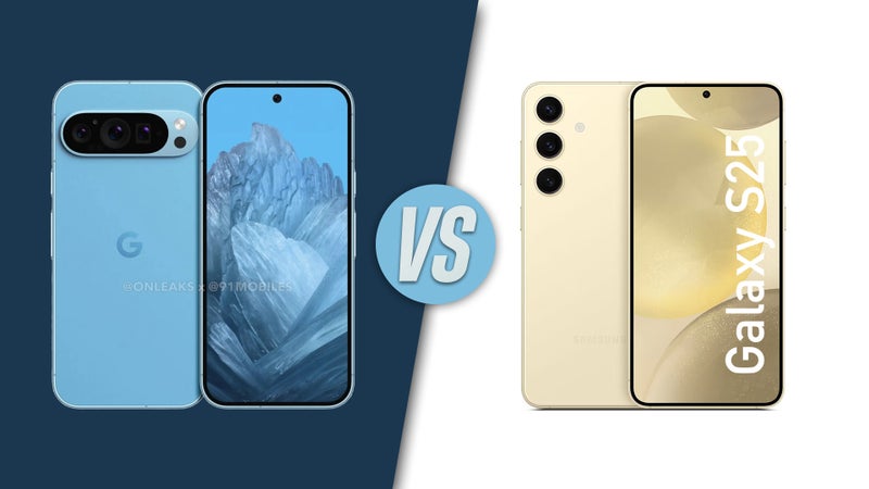 Pixel 9 Pro vs Galaxy S25: The fight for the Android crown