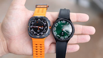 Galaxy Watch Ultra next to Galaxy Watch 6 Classic