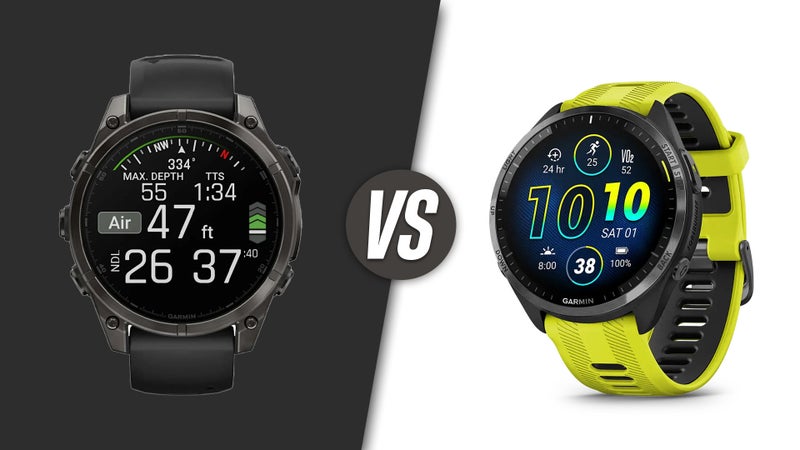 Garmin Fenix 8 vs Forerunner 965