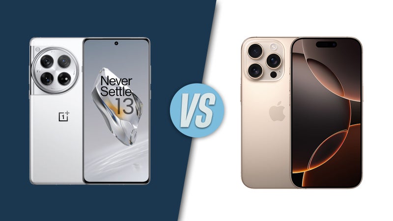 VOnePlus 13 vs iPhone 16 Pro Max: David vs Goliath