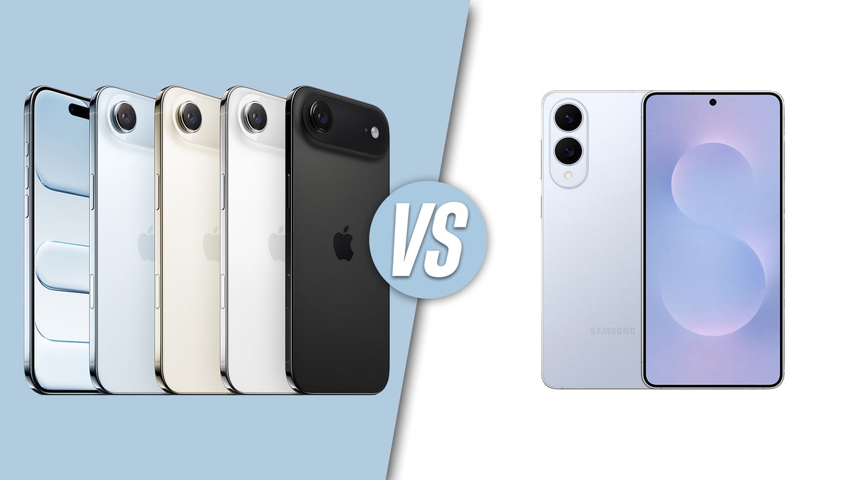 Galaxy S25 Edge vs iPhone Air: All the differences explained