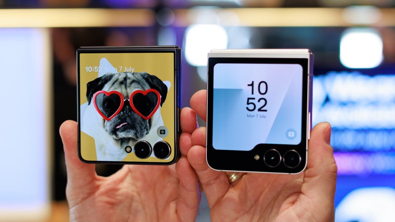 Samsung Galaxy Z Flip 7 vs Galaxy Z Flip 6: Edge-to-edge cover screen!