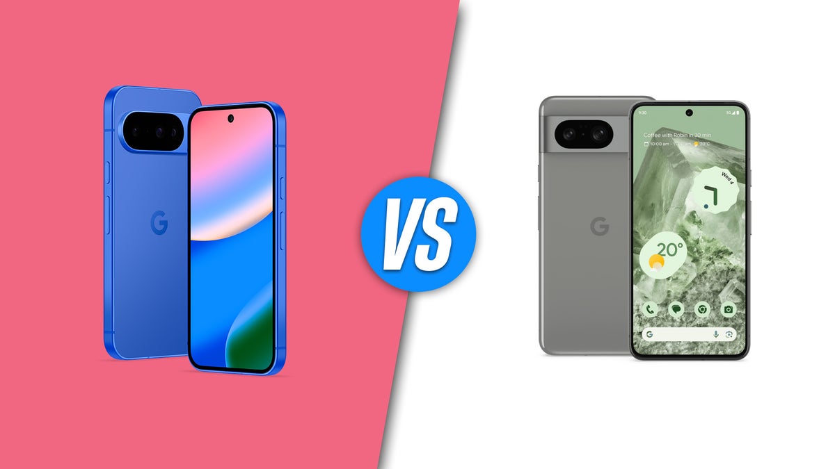 Pixel 10 vs Pixel 8: glow-up time!