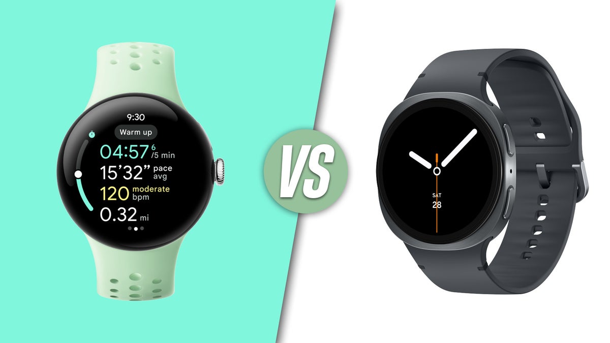 Google Pixel Watch 4 vs Galaxy Watch 8: Brain versus beauty 