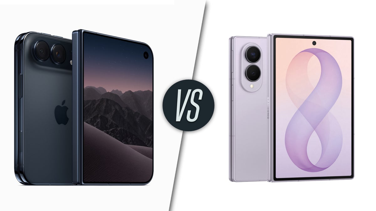 Apple iPhone Duo vs Samsung Galaxy Z Fold 8: Main differences