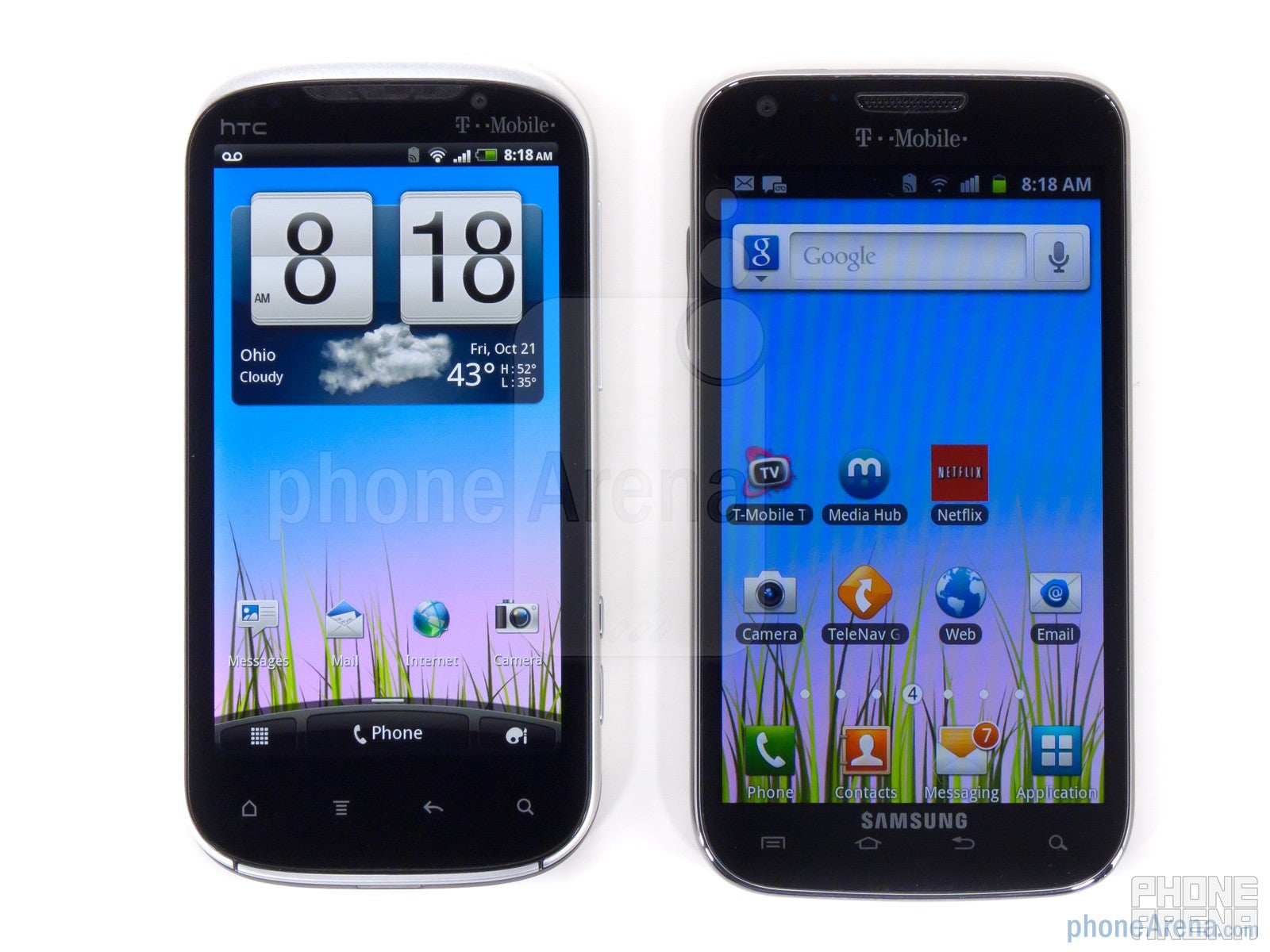 HTC Amaze 4G vs Samsung Galaxy S II