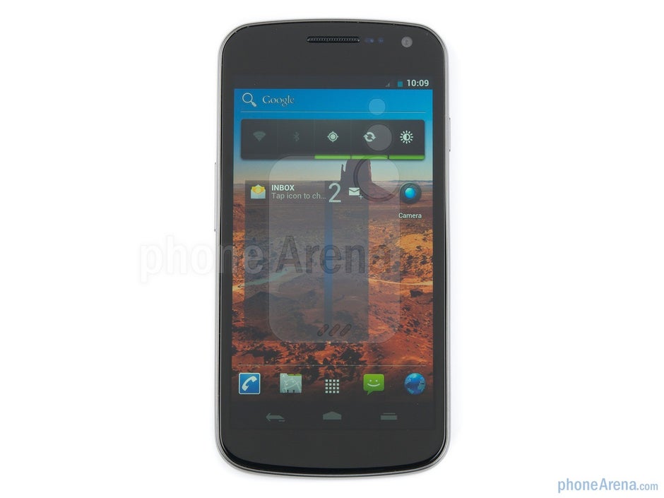 The Samsung Galaxy Nexus sports an enormous 4.65&rdquo; screen - Samsung Galaxy Nexus Preview