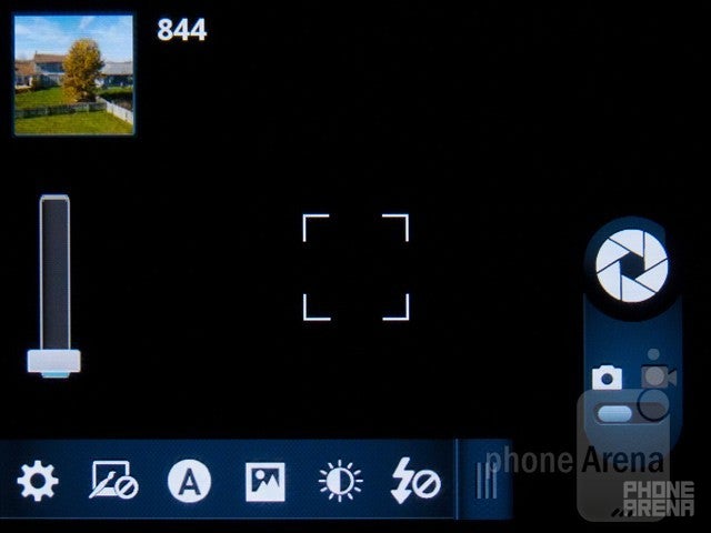 Camera interface - Motorola Admiral Review