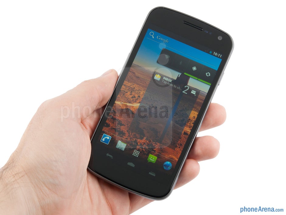With the Samsung Galaxy Nexus, we again witness the curved design of its predecessor - Samsung Galaxy Nexus Review