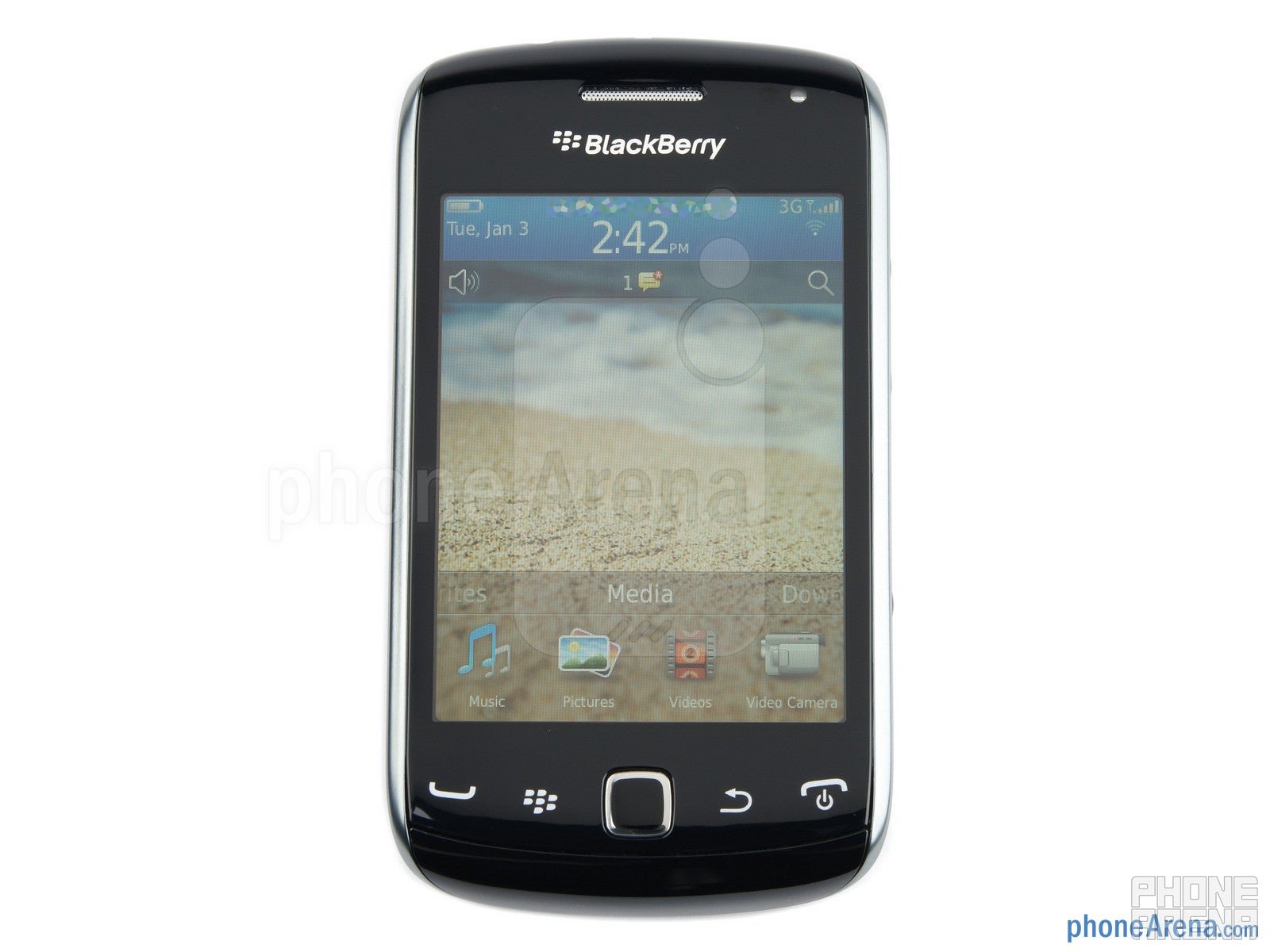 The 3.2&amp;rdquo; display - RIM BlackBerry Curve 9380 Review