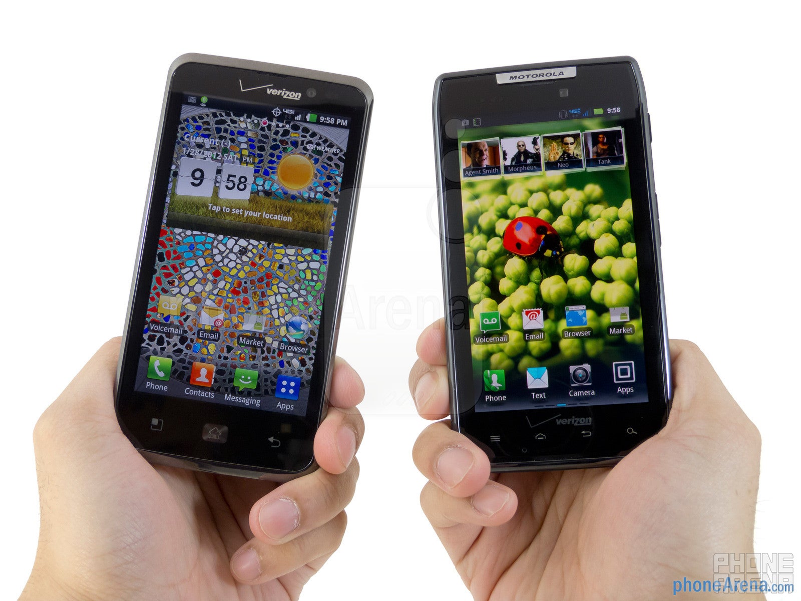 LG Spectrum vs Motorola DROID RAZR