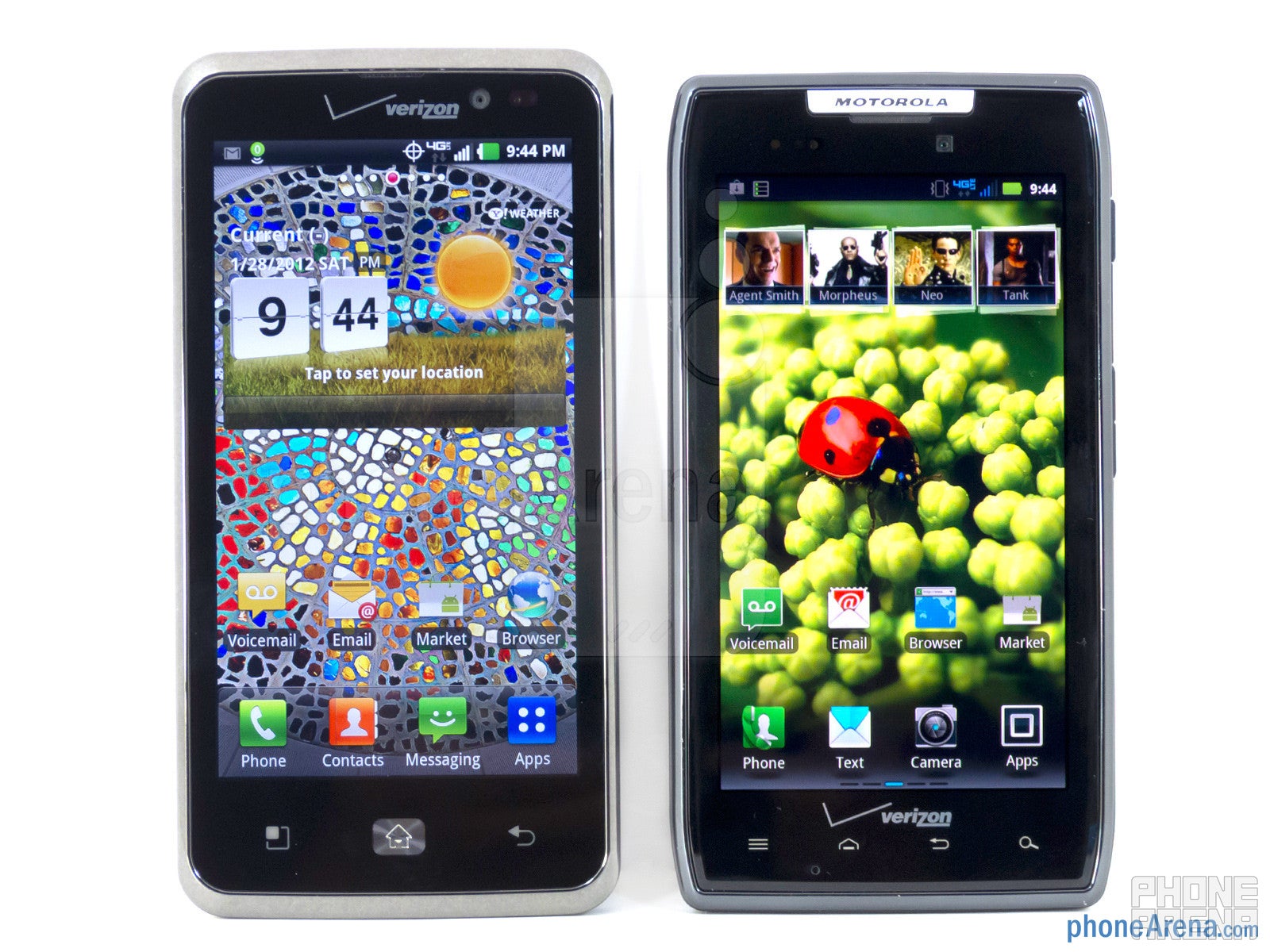 LG Spectrum vs Motorola DROID RAZR