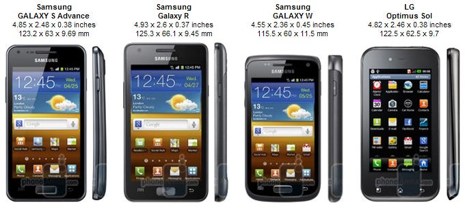 Samsung Galaxy S Advance Preview