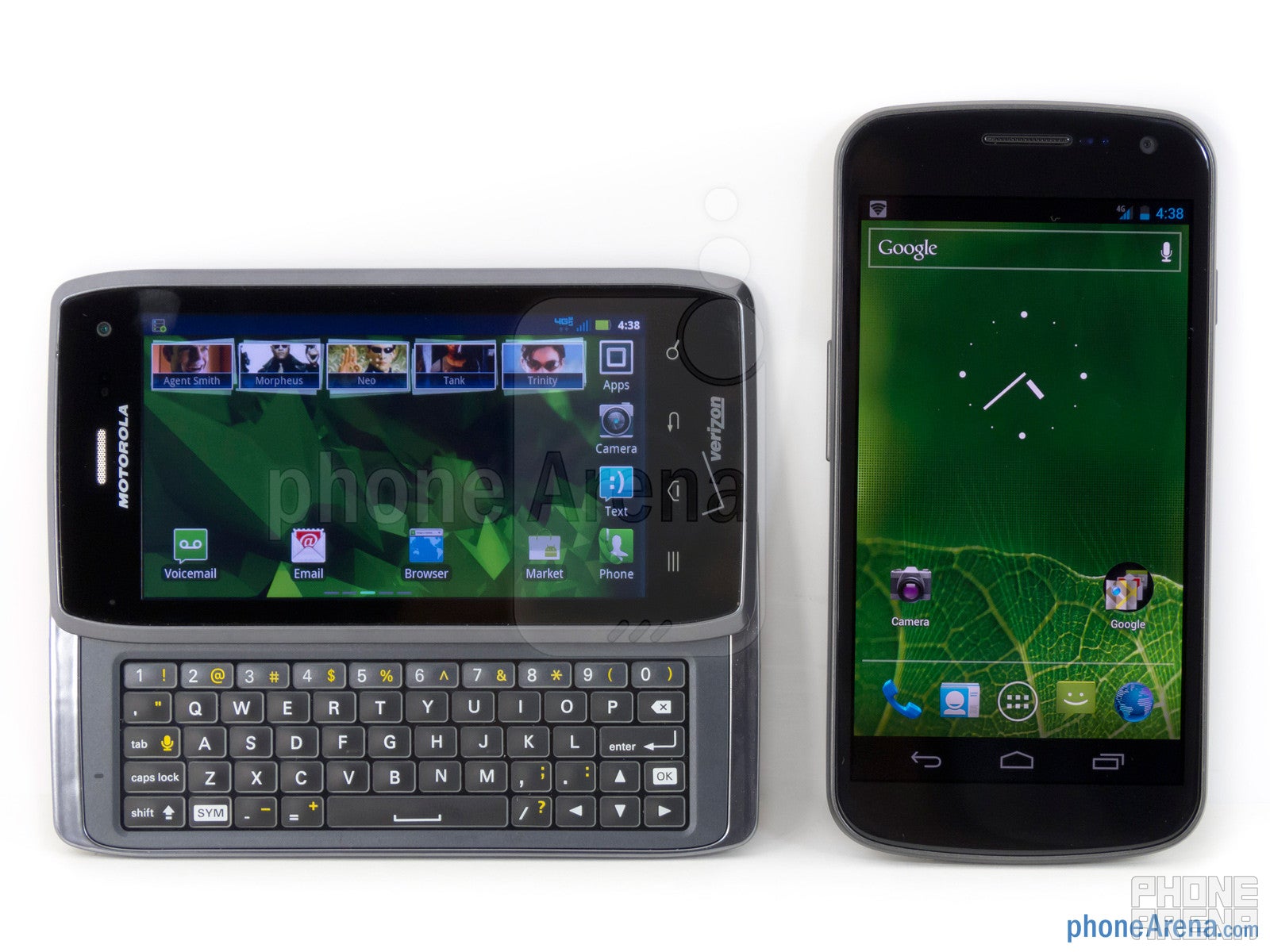 Motorola DROID 4 vs Samsung Galaxy Nexus