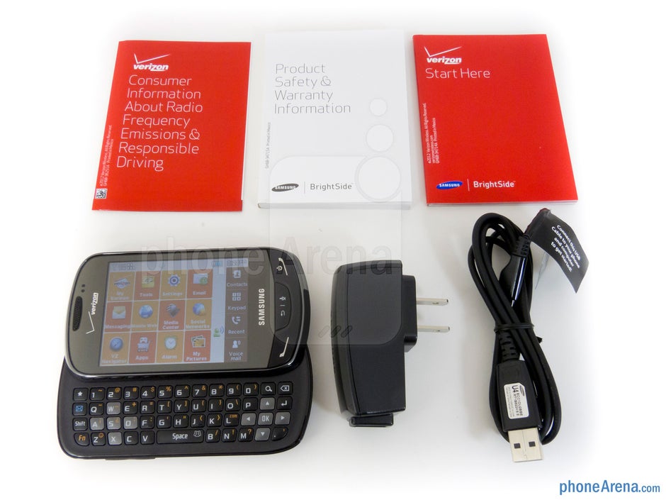 Samsung Brightside Review PhoneArena