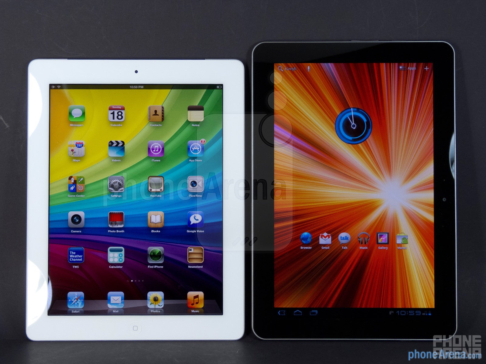 Apple iPad 3 vs Samsung Galaxy Tab 10.1