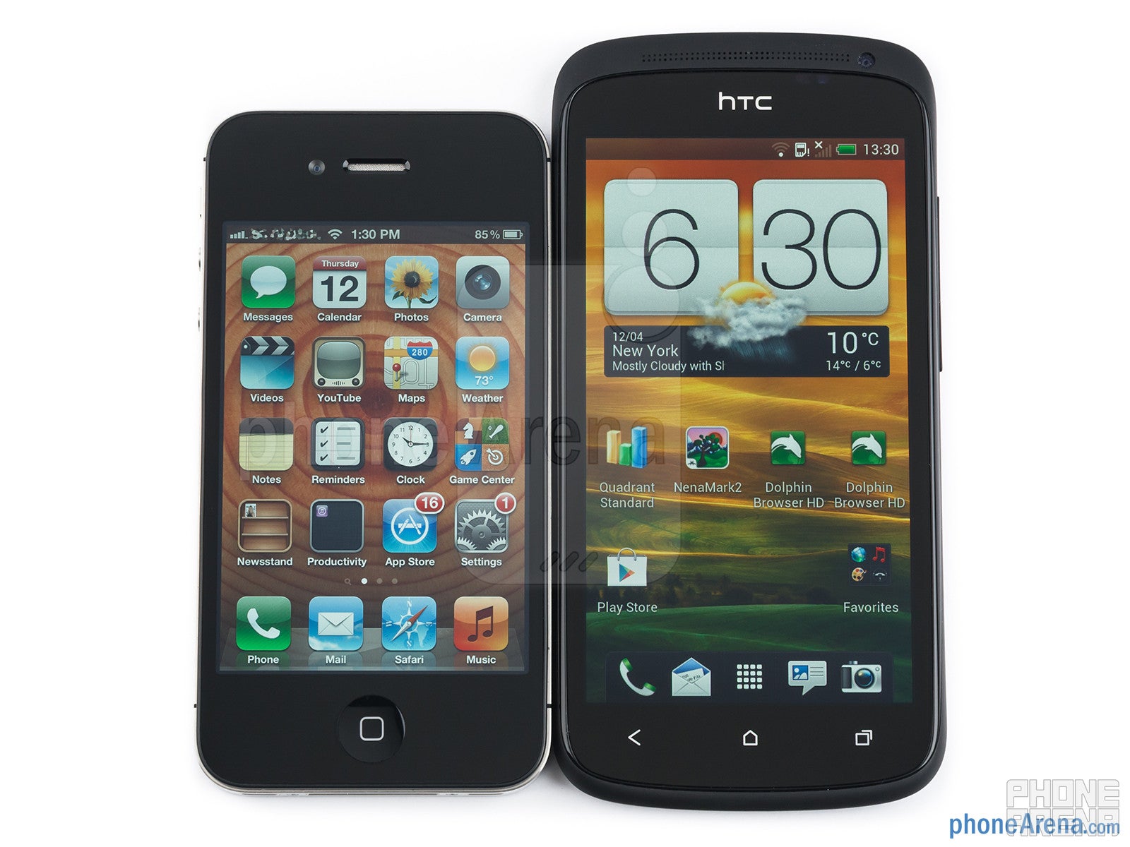HTC One S vs Apple iPhone 4S