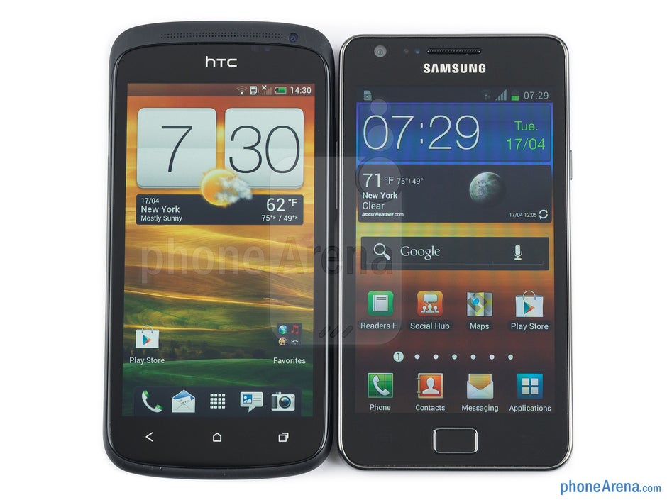 HTC One S vs Samsung Galaxy S II
