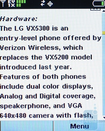 LG Chocolate VX8600 Review