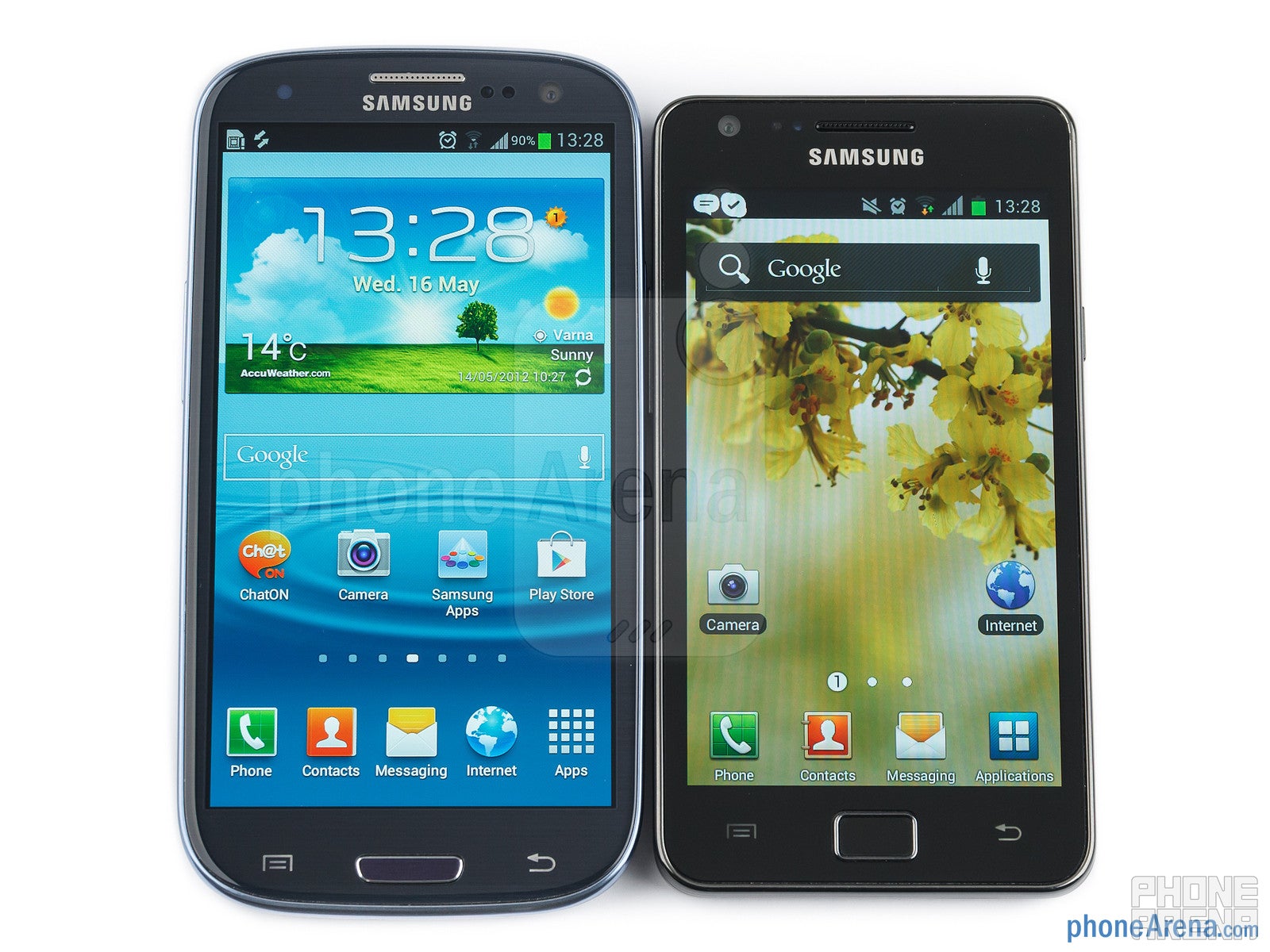 Samsung Galaxy S III vs Samsung Galaxy S II