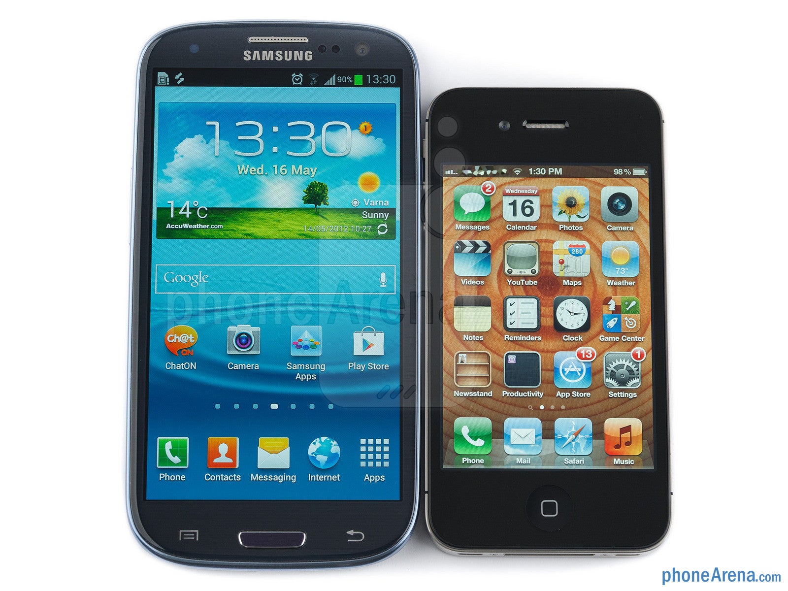 Samsung Galaxy S III vs Apple iPhone 4S