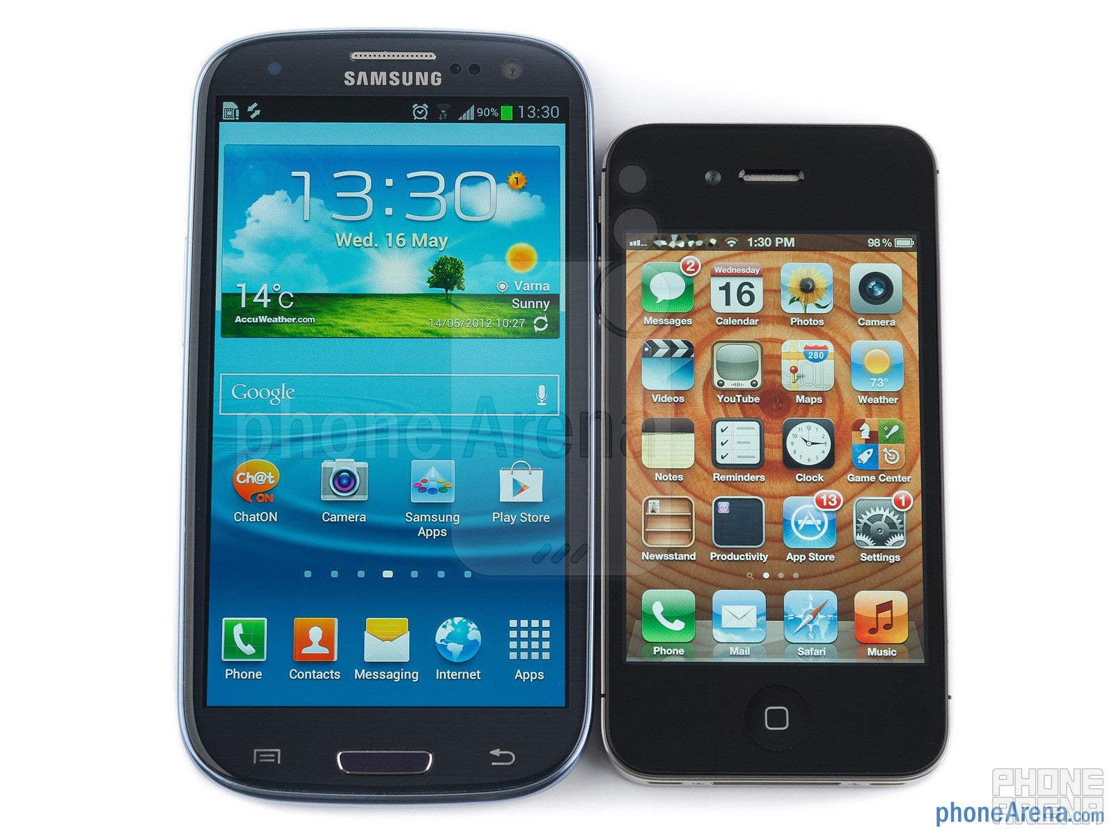 Samsung Galaxy S III vs Apple iPhone 4S