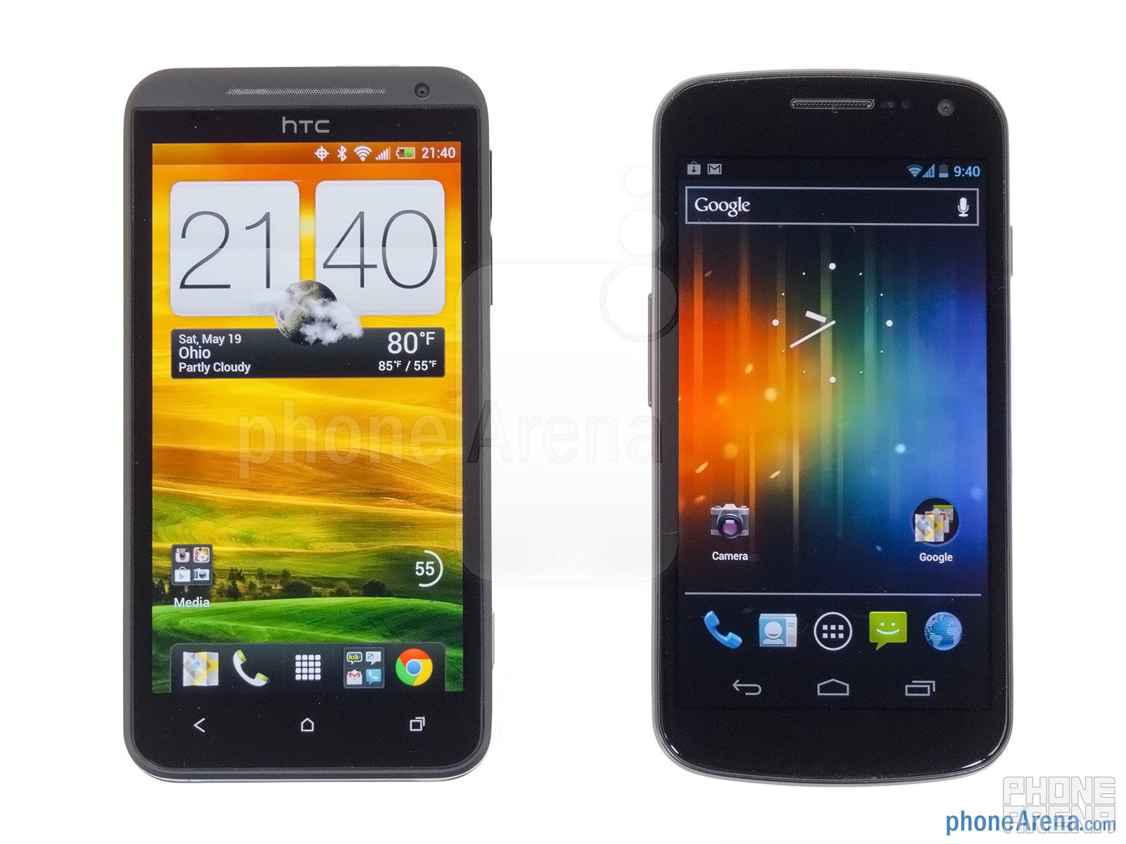 HTC EVO 4G LTE vs Samsung Galaxy Nexus