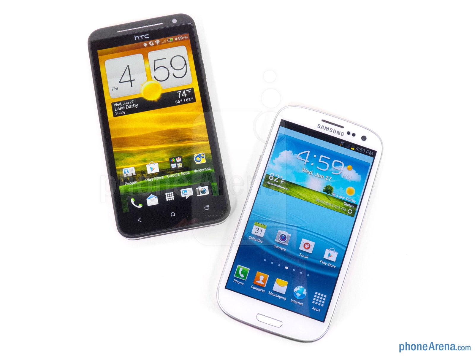 Samsung Galaxy S III vs HTC EVO 4G LTE