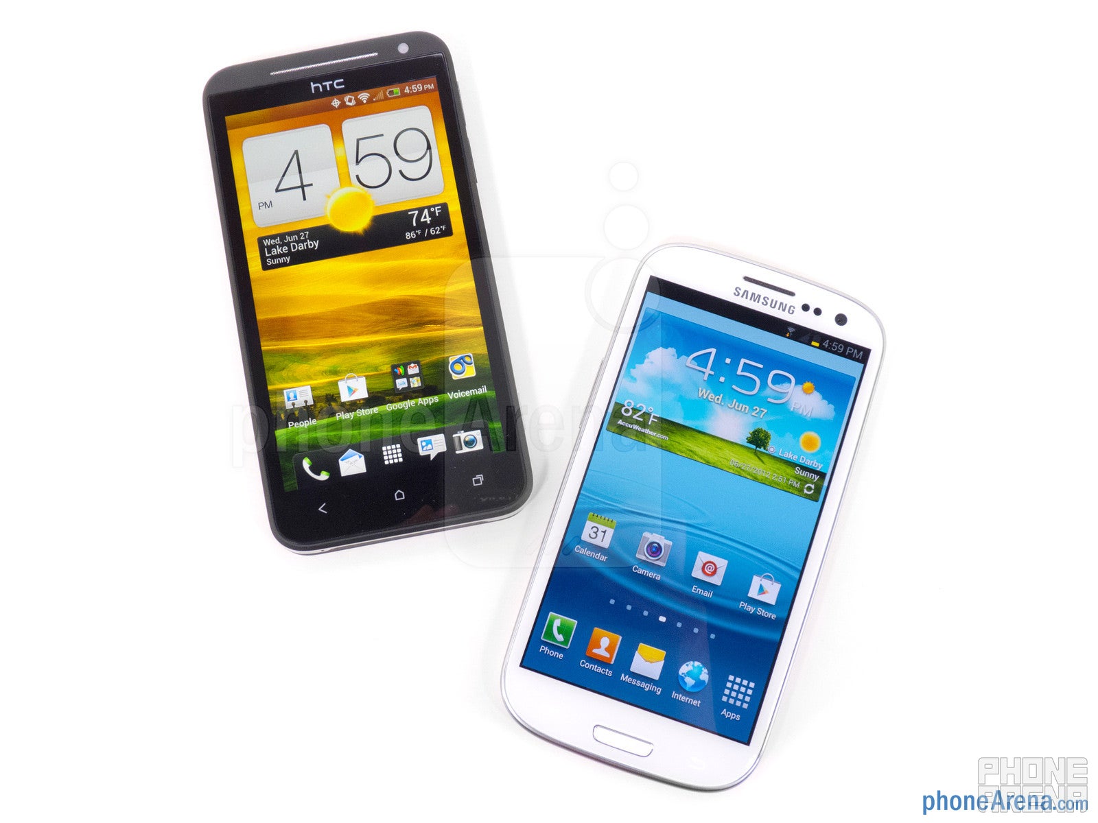 Samsung Galaxy S III vs HTC EVO 4G LTE