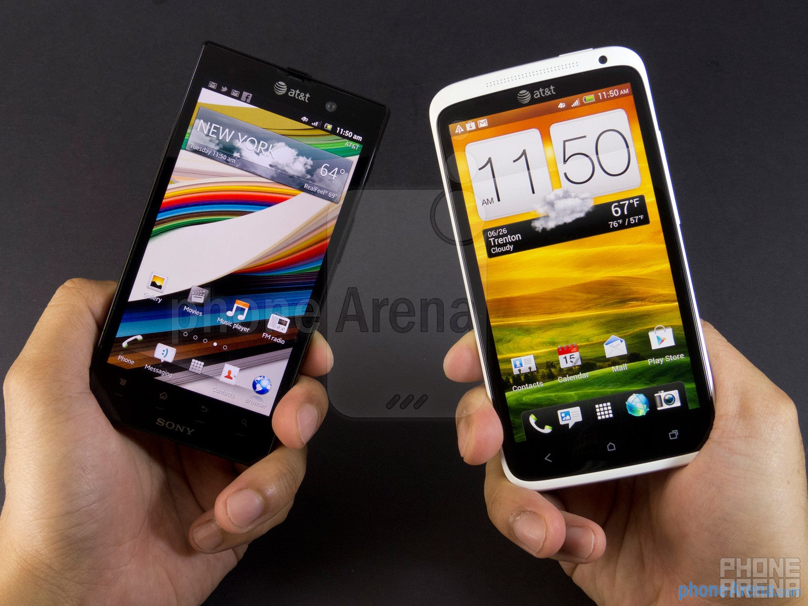 Sony Xperia ion vs HTC One X