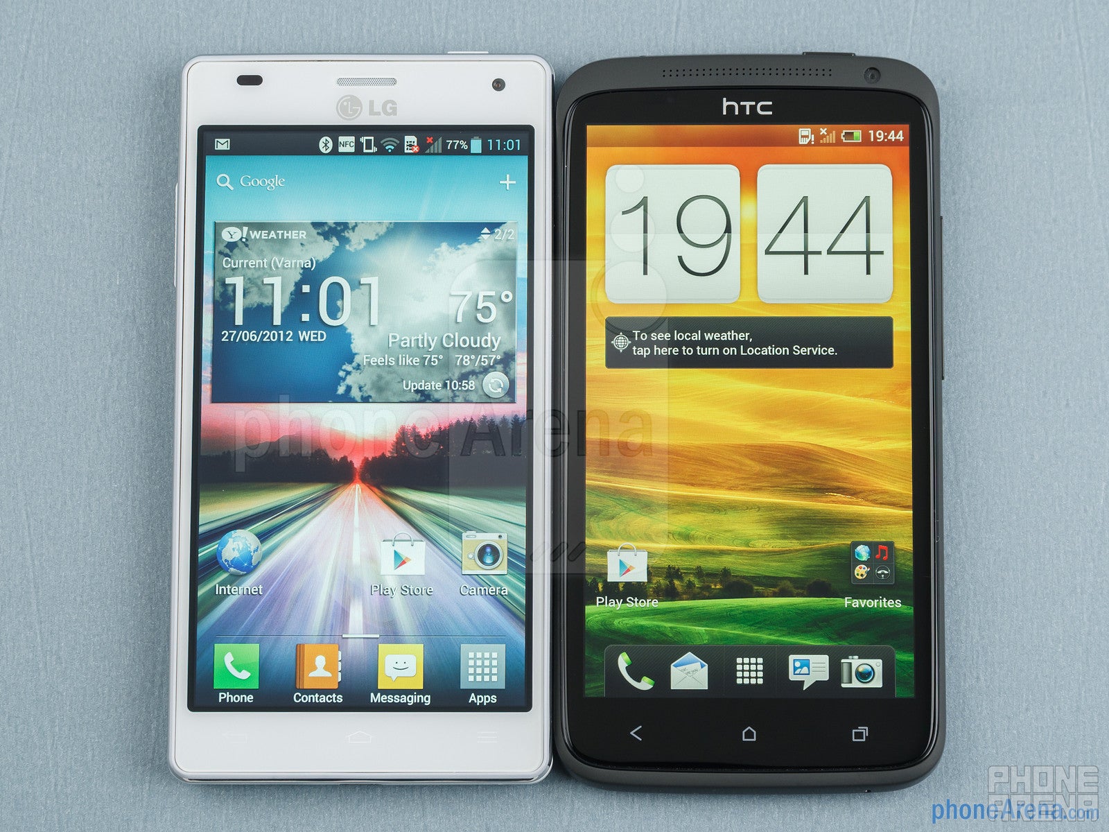 LG Optimus 4X HD vs HTC One X