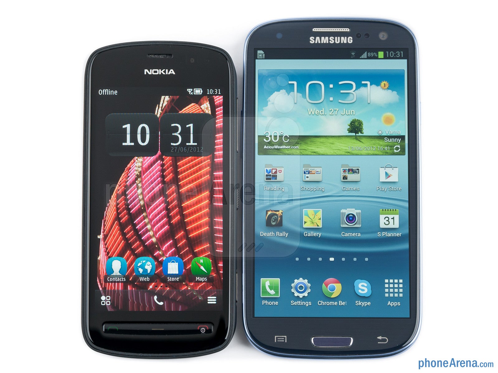 Nokia 808 PureView vs Samsung Galaxy S III