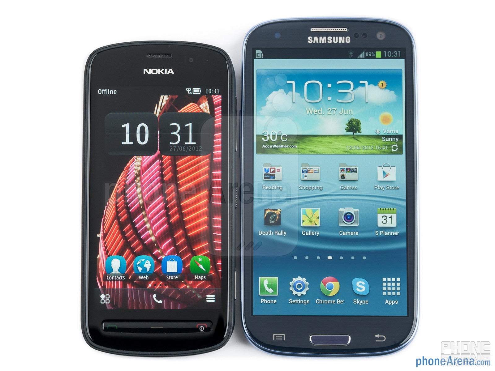 Nokia 808 PureView vs Samsung Galaxy S III