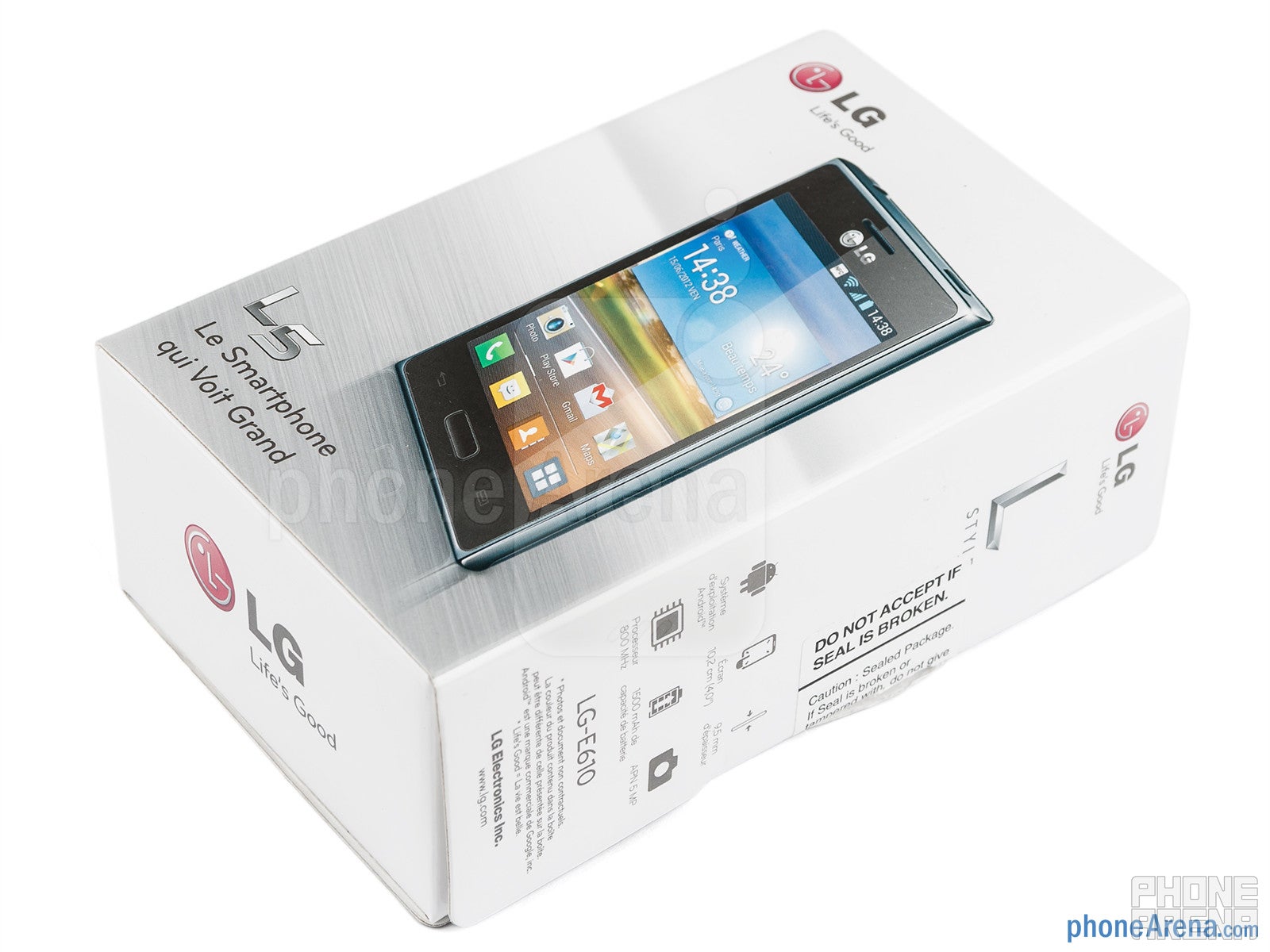 LG Optimus L5 Review