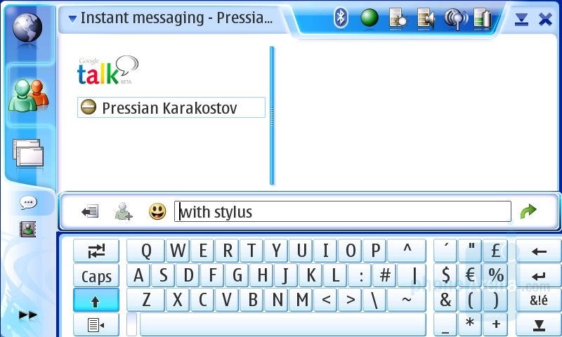 Stylus Keyboard - Nokia N800 Internet Tablet Review