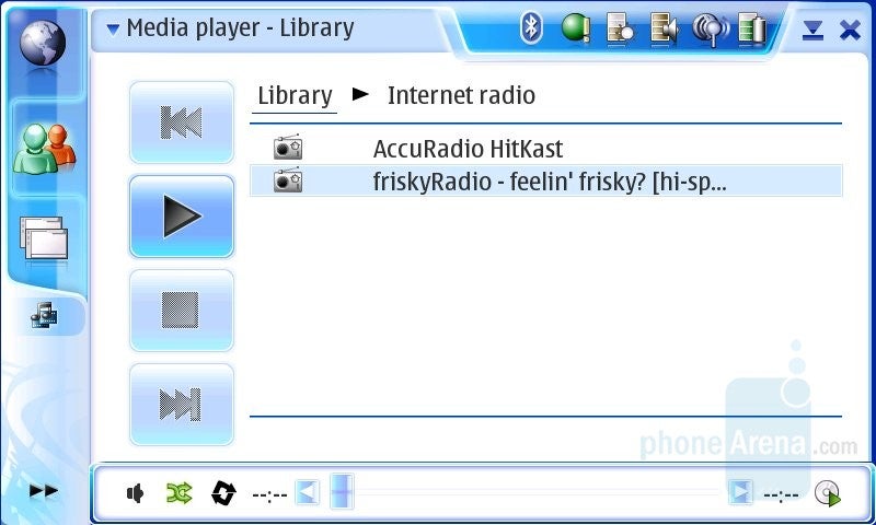 On-line Radio - Nokia N800 Internet Tablet Review
