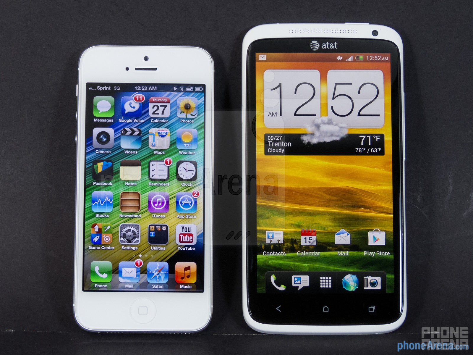 Apple iPhone 5 vs HTC One X