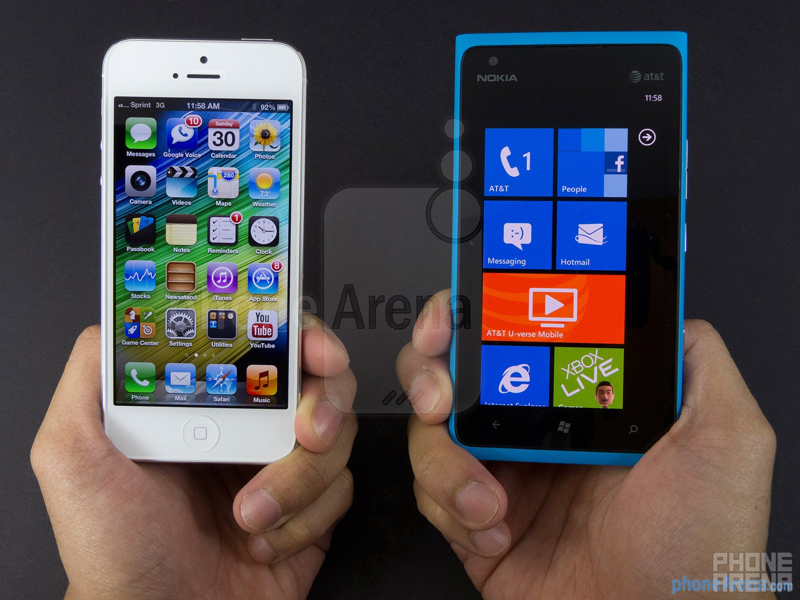 Apple iPhone 5 vs Nokia Lumia 900