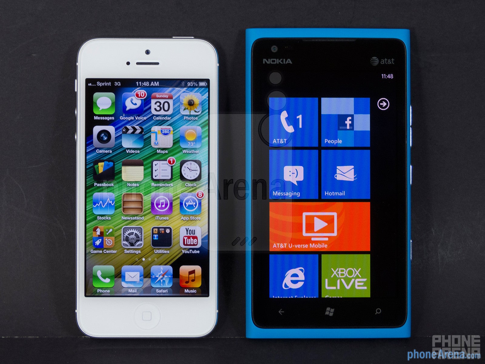 Apple iPhone 5 vs Nokia Lumia 900
