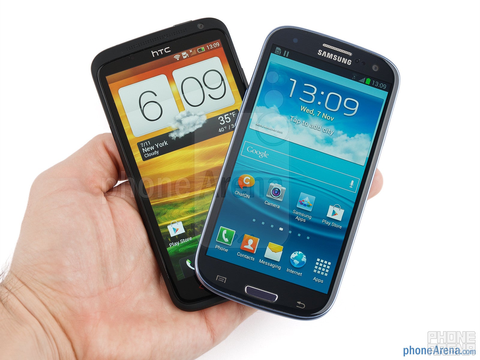 HTC One X+ vs Samsung Galaxy S III