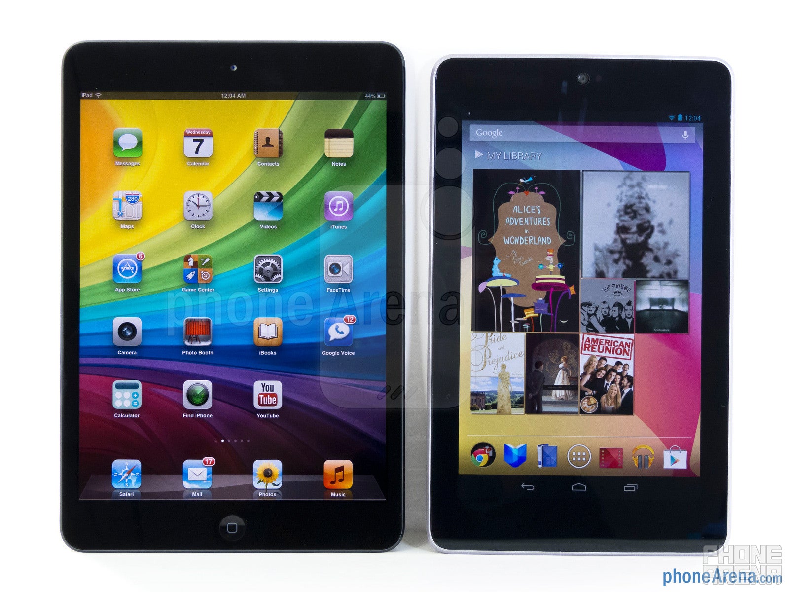 Apple iPad mini vs Google Nexus 7