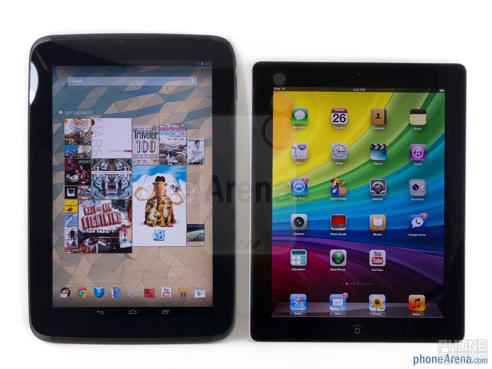 Google Nexus 10 vs Apple iPad 4