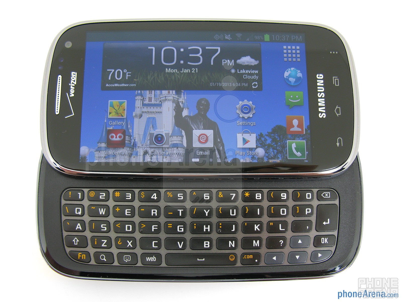 Samsung Galaxy Stratosphere II Review