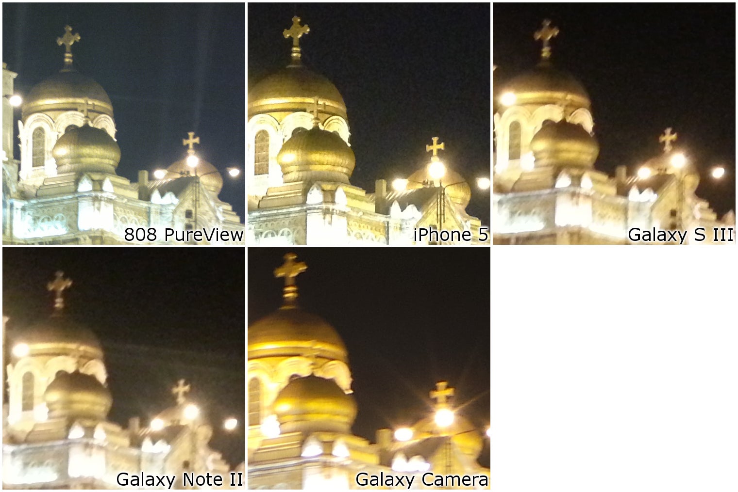 100% Crops - Camera Comparison: Samsung Galaxy Camera vs Galaxy S III, Galaxy Note II, iPhone 5, Nokia 808 PureView
