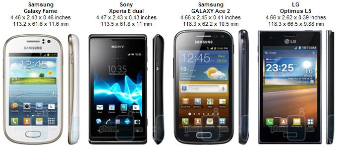 samsung galaxy fe dimensions
